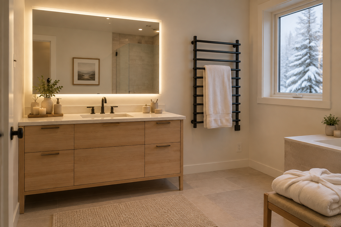 Winter Bathroom Comfort: Warm Towels, Clear Mirrors, Better Mornings
