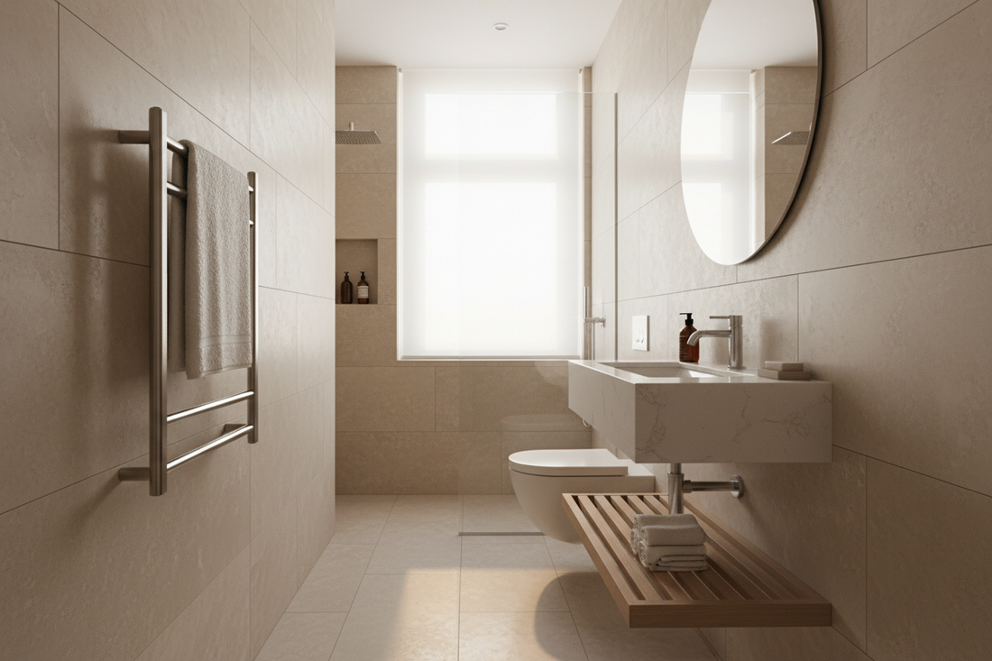 How to Choose the Right Heated Towel Rack for a Small Bathroom