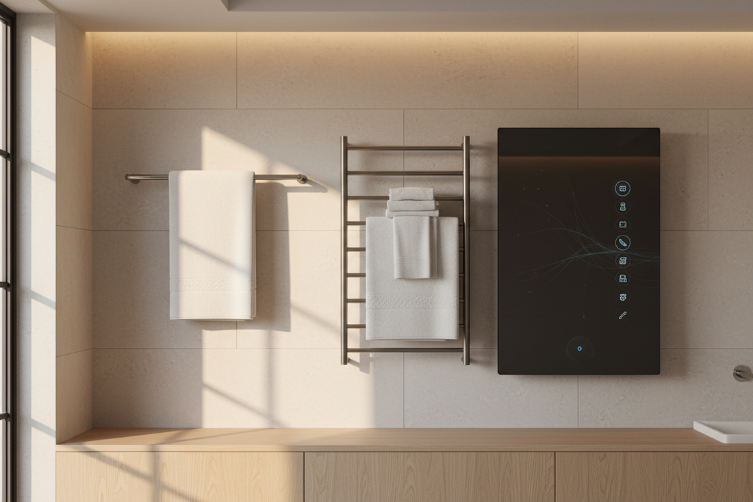 The Evolution of Heated Towel Racks: From Basic Warmth to Smart Bathroom Wellness