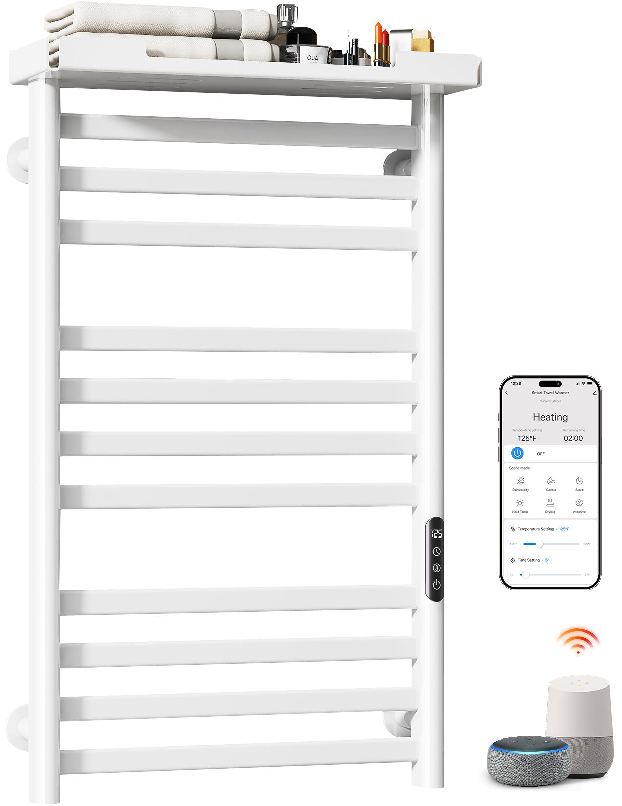 Why the ENZE 11-Bar Smart Heated Towel Rack Is the Smartest Addition to Your Bathroom